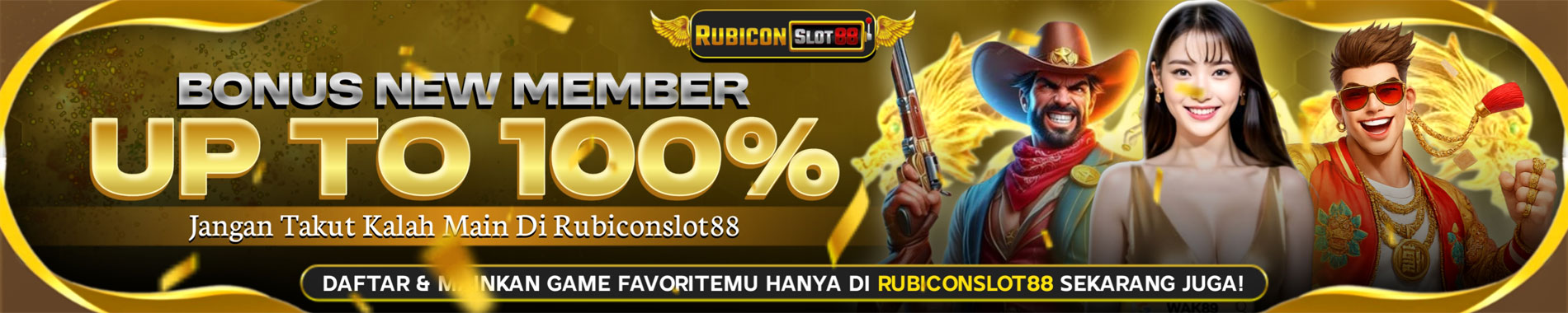 BONUS NEW MEMBR 100%